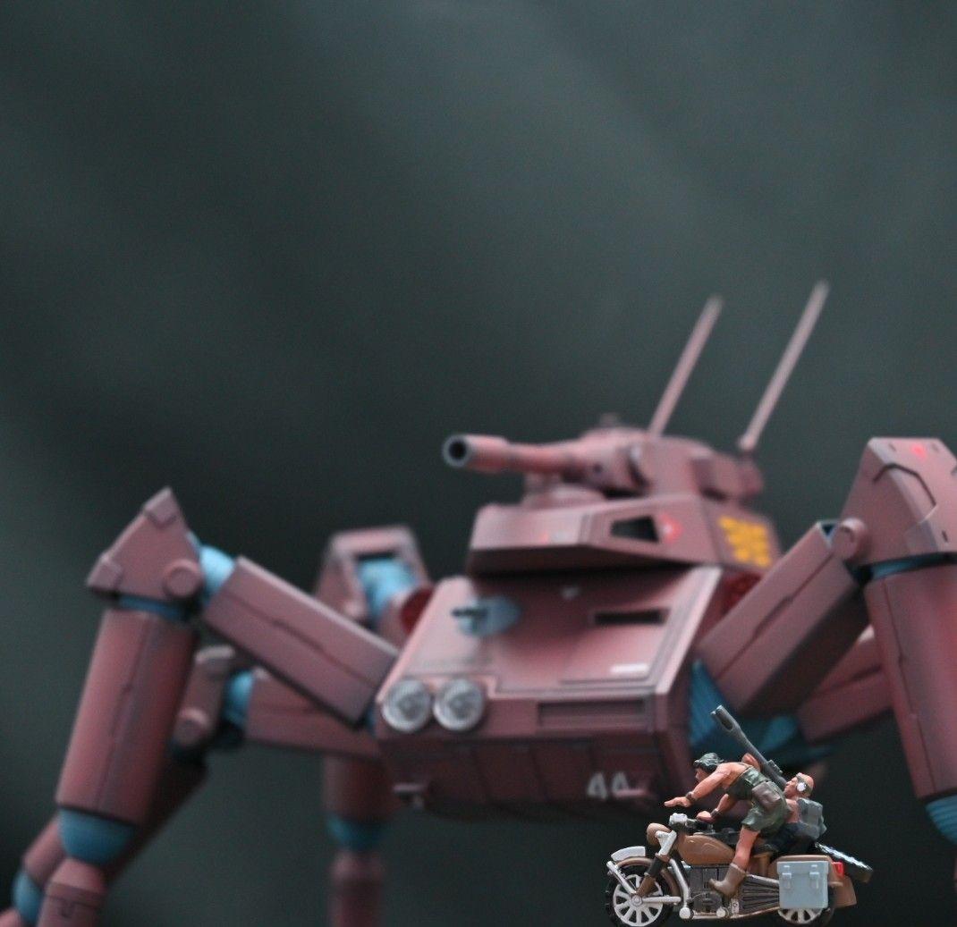 【完成品】 1/72 アビテート F44D デザートガンナー 塗装改修完成品