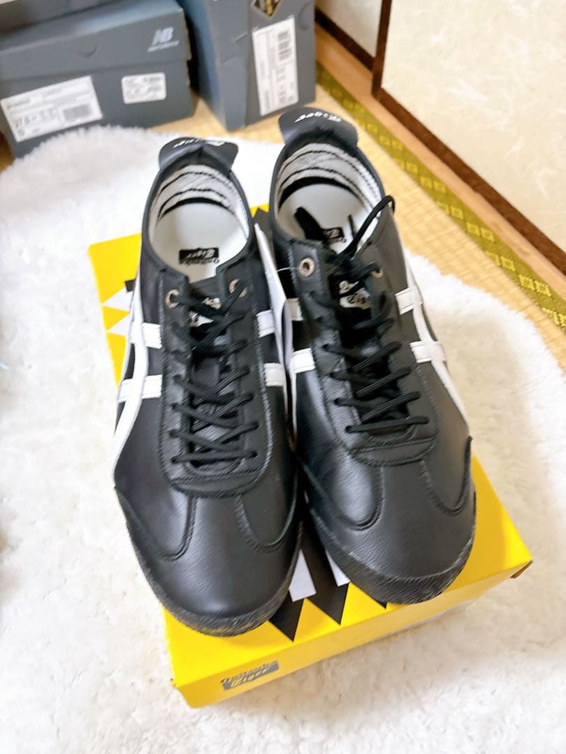 Onitsuka Tiger ブラック/ホワイト スニーカー