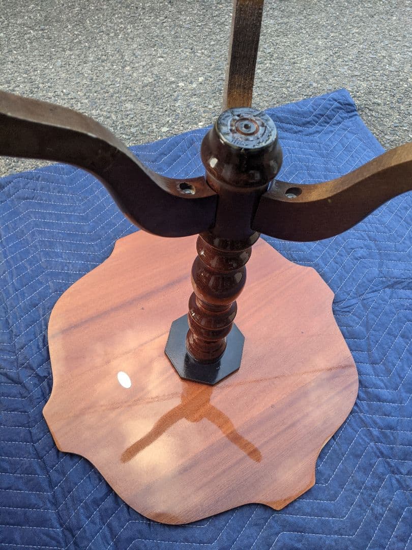 イタリア製　象嵌細工　サイドテーブル　コーヒーテーブルチェアセット　アンティーク