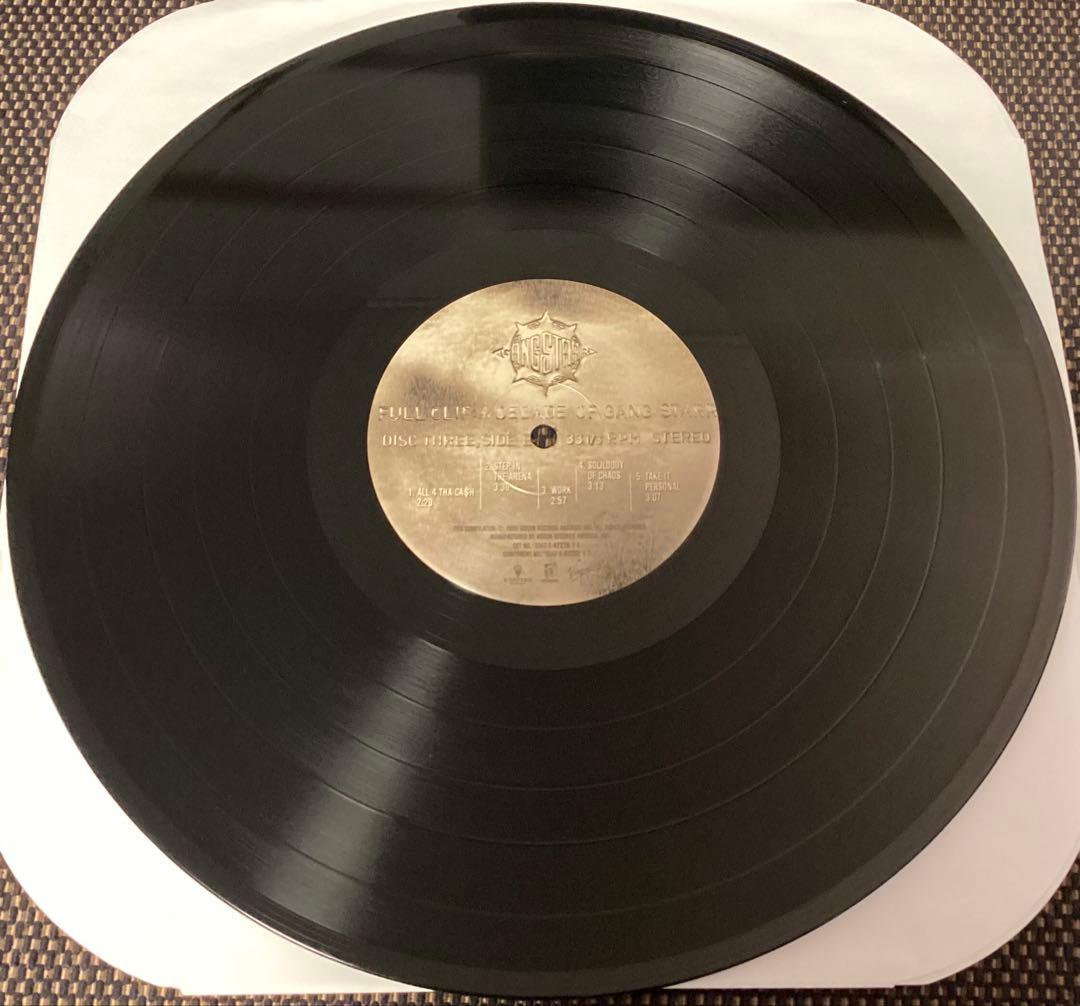 (USED)A Decade Of Gang Starr 4枚組レコードベスト盤