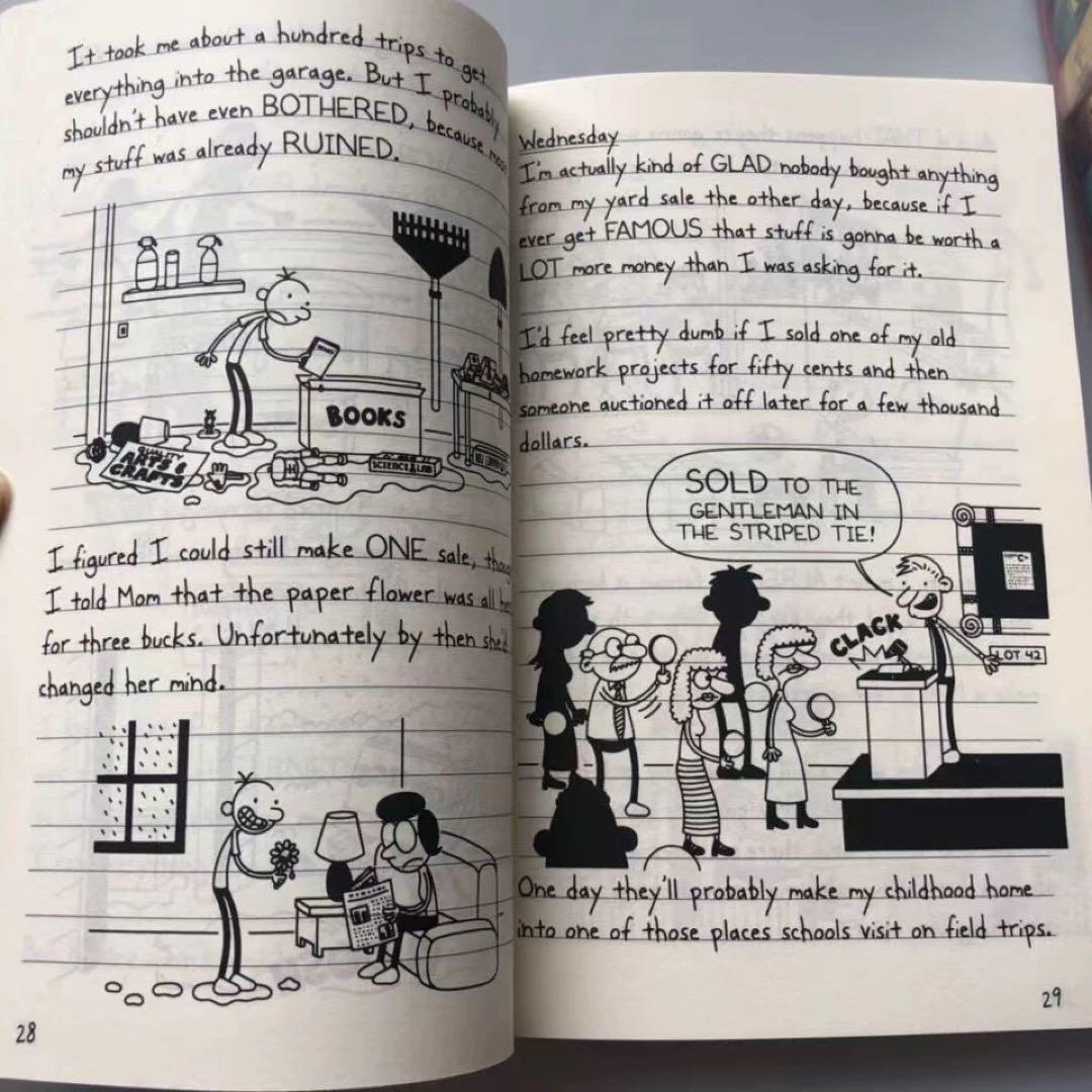 新品Diary Of A Wimpy Kid 25冊 最新版　洋書　英語絵本