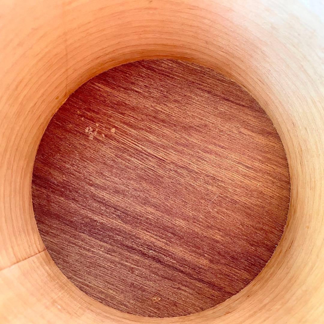 木製蓋付きビスケットジャー　キャニスター入れ持ち手ハンドルヨーロッパヴィンテージ