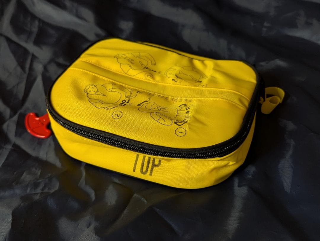 【値下げ】JAL ライフベスト ポーチ