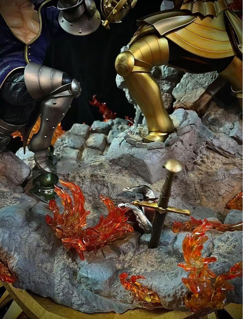 七つの大罪Figurama エスカノール vs エスタロッサスタチューフィギュア