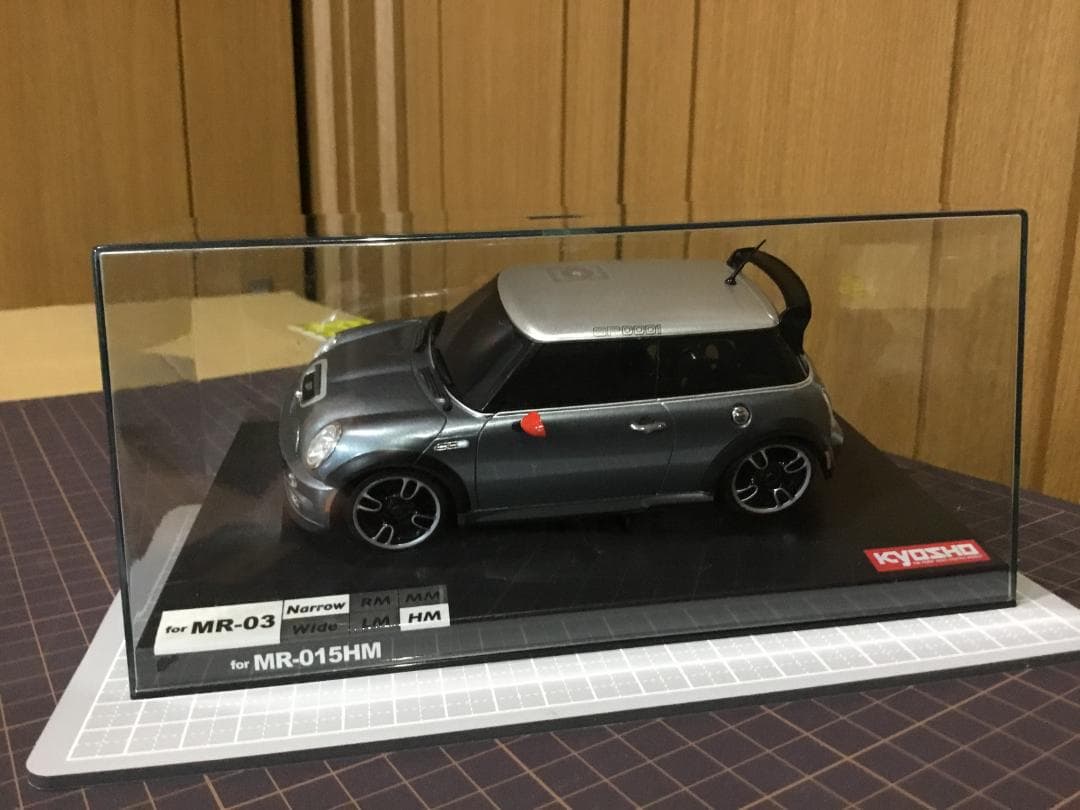 ミニッツ　ASC　ミニ・クーパーＳ ＪＣＷＧＰ〈メタリックグレー）新品