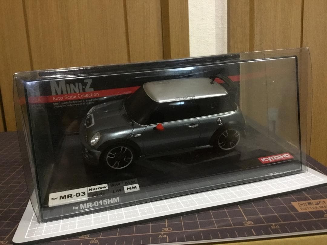 ミニッツ　ASC　ミニ・クーパーＳ ＪＣＷＧＰ〈メタリックグレー）新品