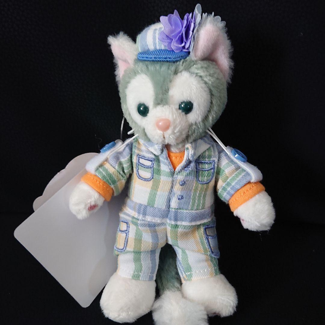 新品タグ付 ダッフィー&フレンズ スプリングインブルーム ぬいぐるみバッジセット