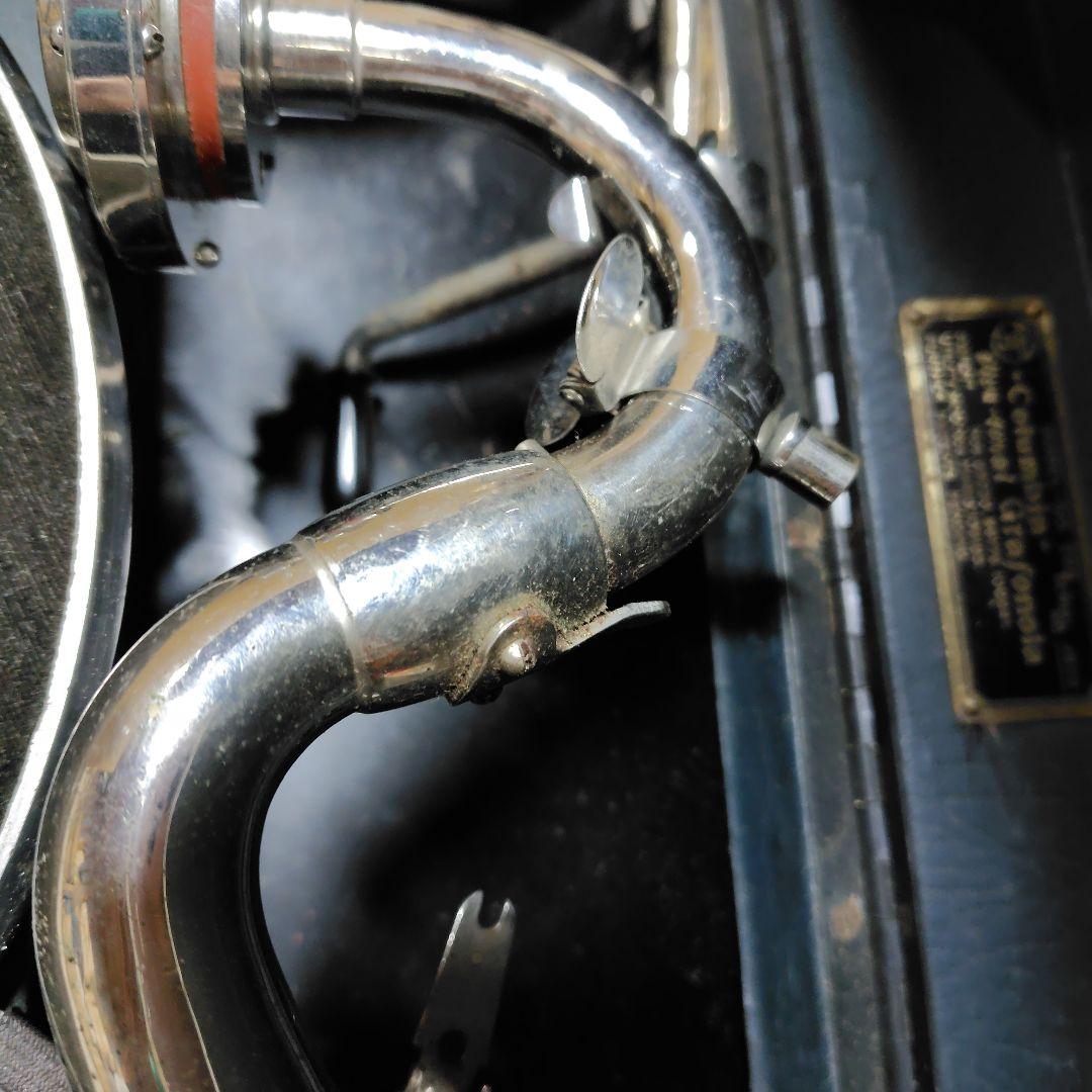 コロンビア 蓄音機 MODEL-203 ケース,針付き