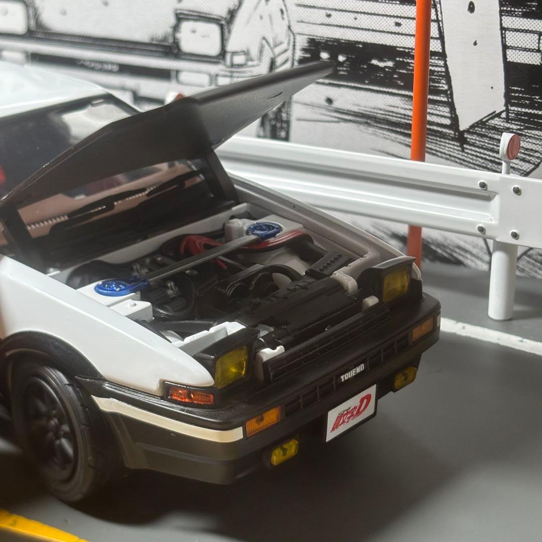アオシマ DISM AE86 トレノ ダイキャスト 頭文字D イニシャルD
