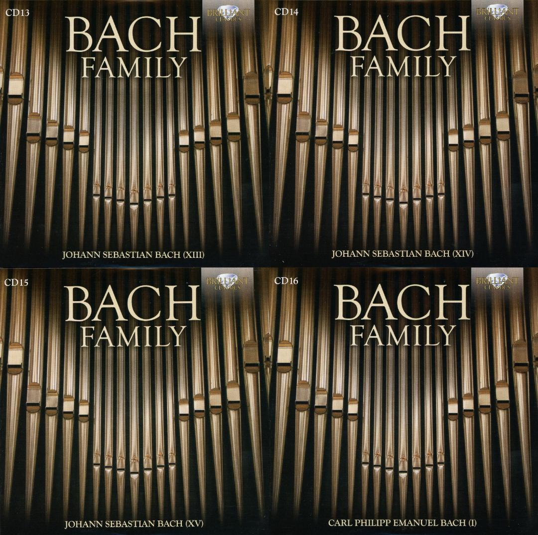 バッハ一族のオルガン曲集 ステファノ・モラルディ 24枚組