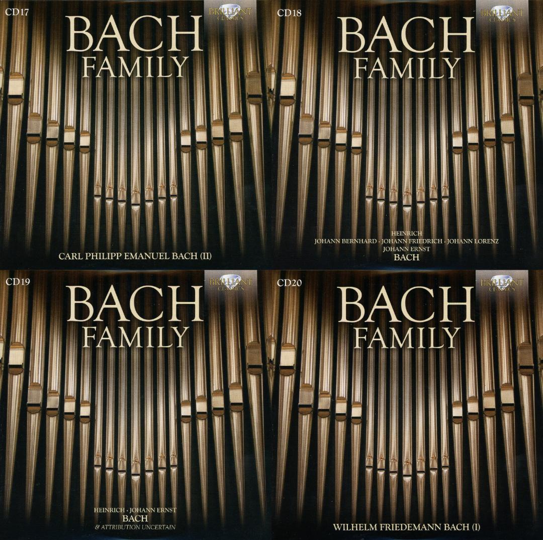 バッハ一族のオルガン曲集 ステファノ・モラルディ 24枚組