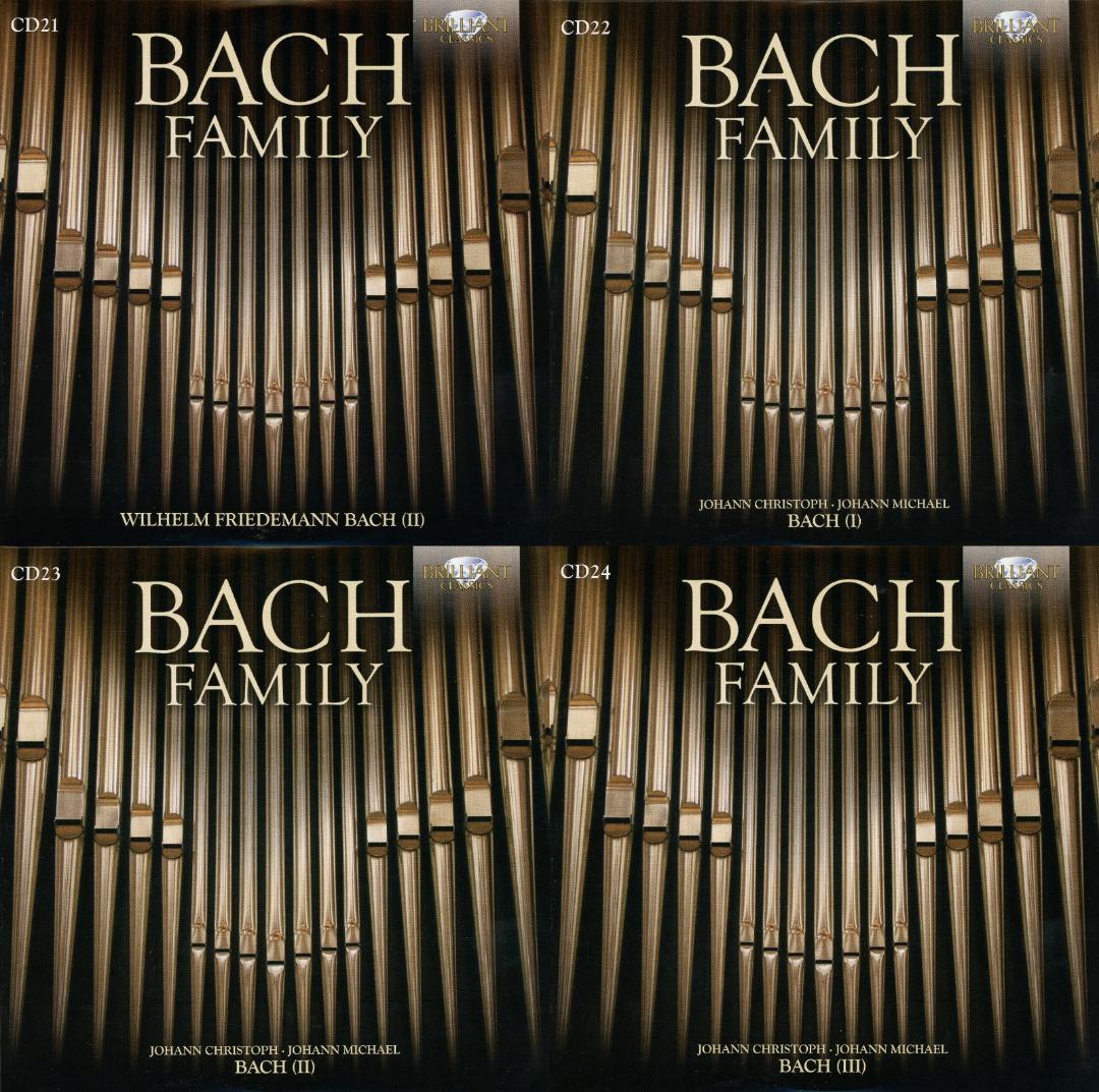 バッハ一族のオルガン曲集 ステファノ・モラルディ 24枚組