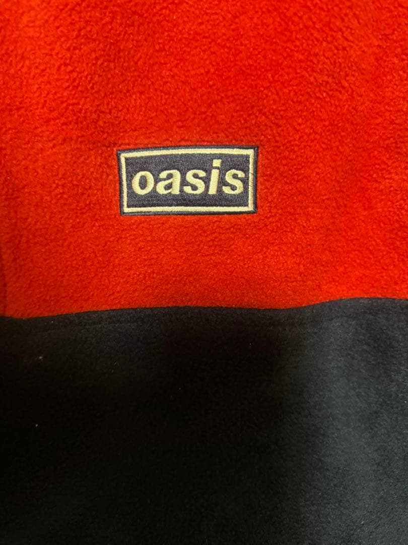 【希少】oasis グッズ　フリース　1998 フリーサイズ
