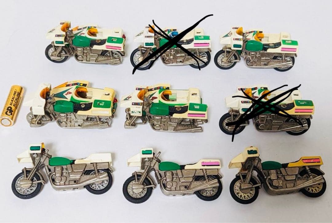 【貴重】大量★秘密戦隊ゴレンジャー★1号-5号★超合金★22体セット当時物★