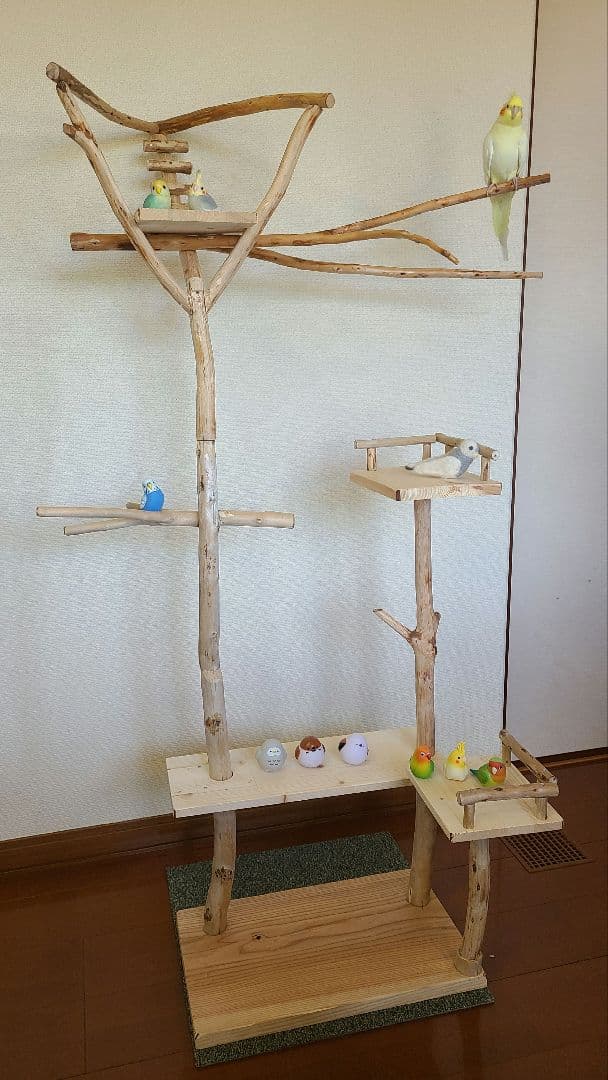 ②S＊　オーダーバードアスレチック　流木　ハンドメイド