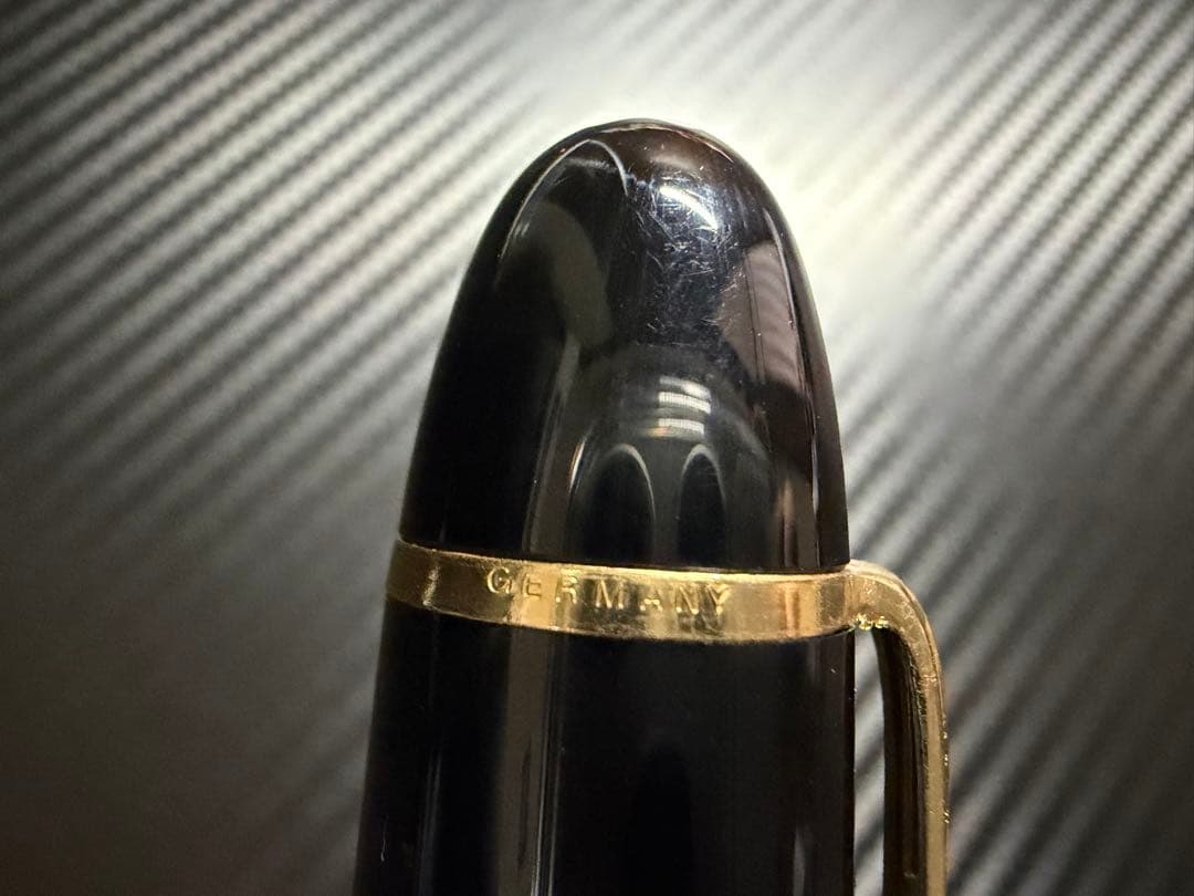 未使用に近い モンブラン 149 14C 中白 F 細字 万年筆