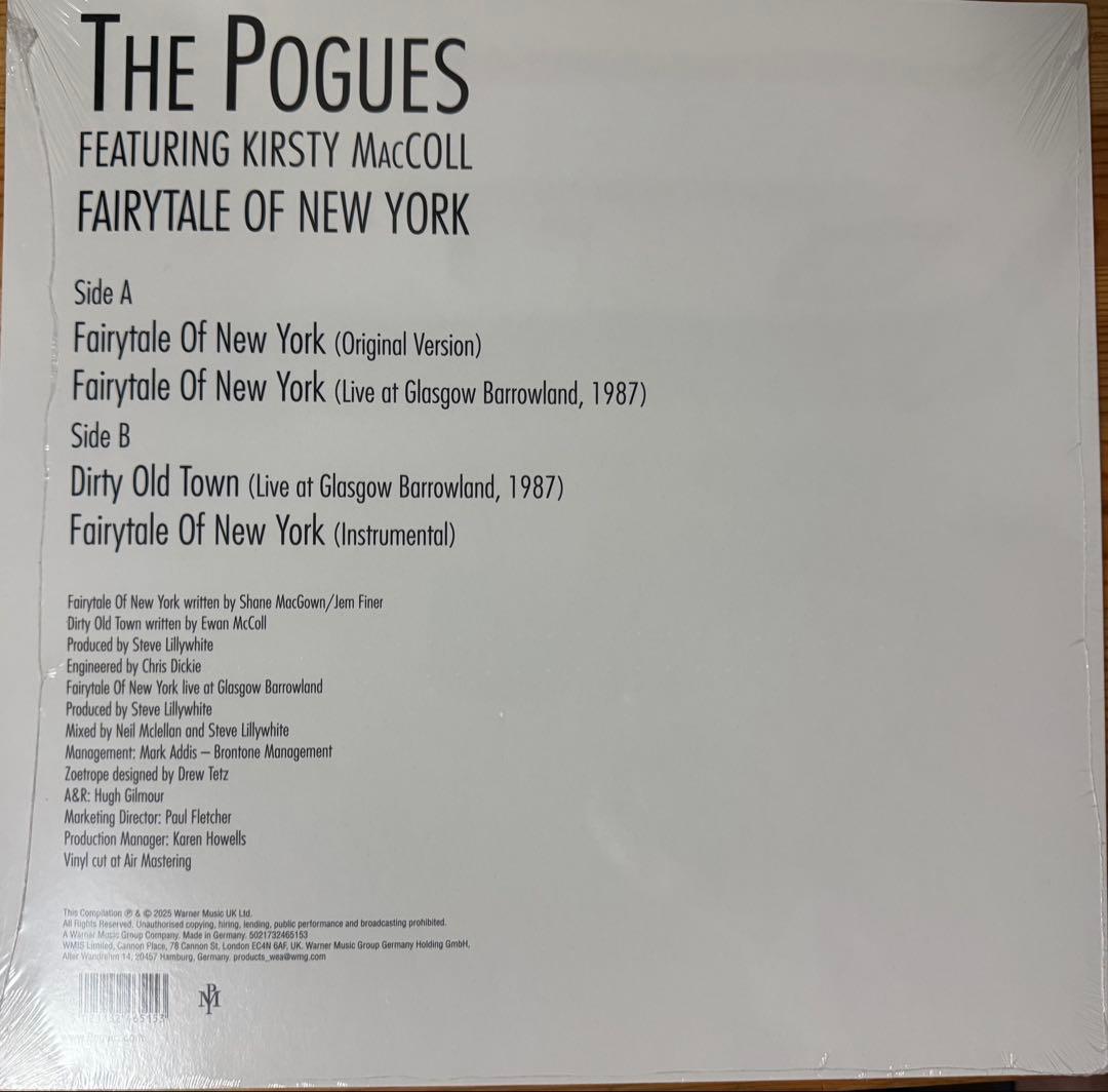 The Pogues Fairytale of New York ゾートロープ