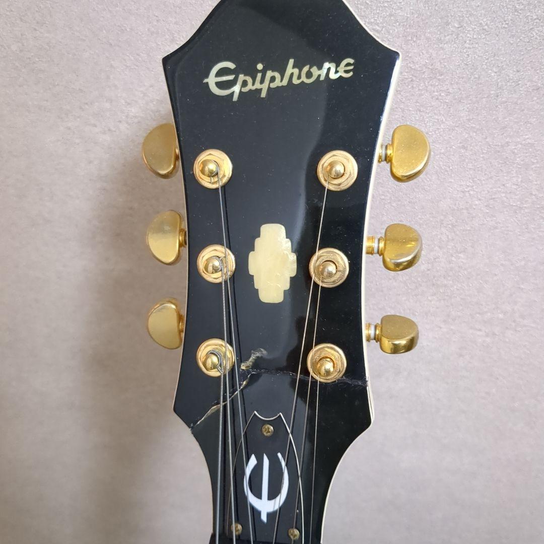 Epiphone セミアコースティックギター ホワイト（ジャンク）