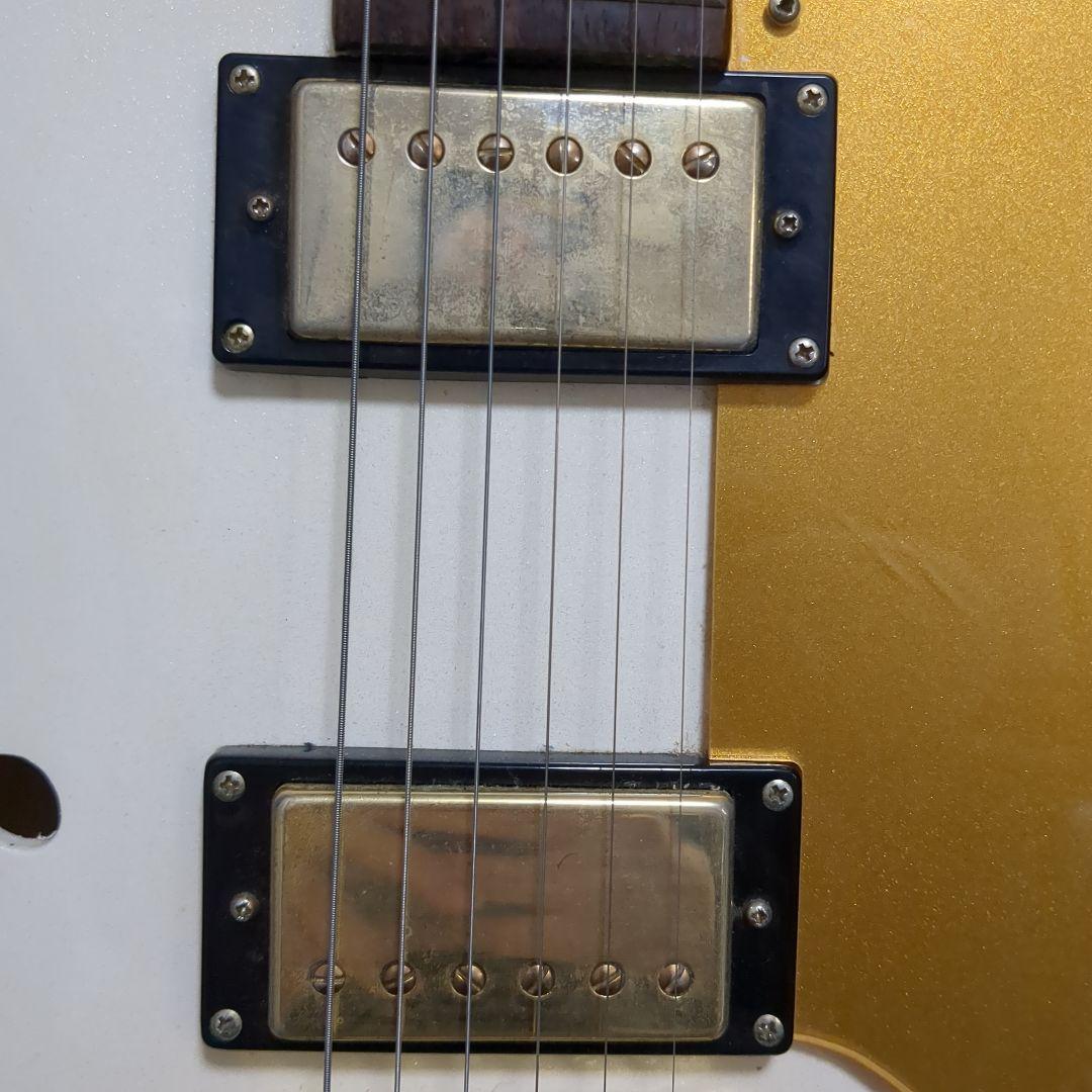 Epiphone セミアコースティックギター ホワイト（ジャンク）