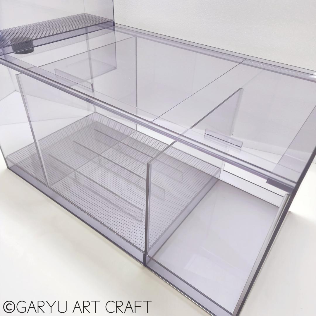 □大型3層式濾過槽□W900×D450×H450□オーバーフロー水槽用□