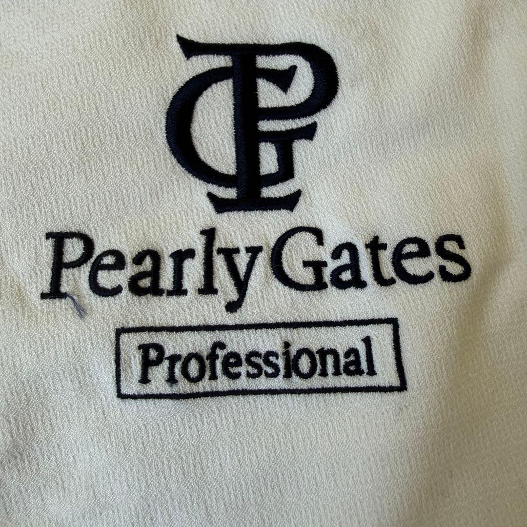 現行モデル　パーリーゲイツ　パンツ　白　M〜L相当 コットン素材　ホワイト　4