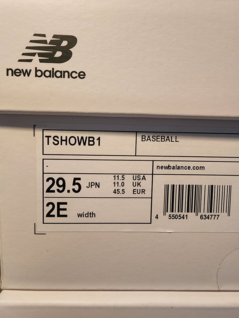 ニューバランス　new balance　SO1　白×ドジャーブルー　大谷翔平