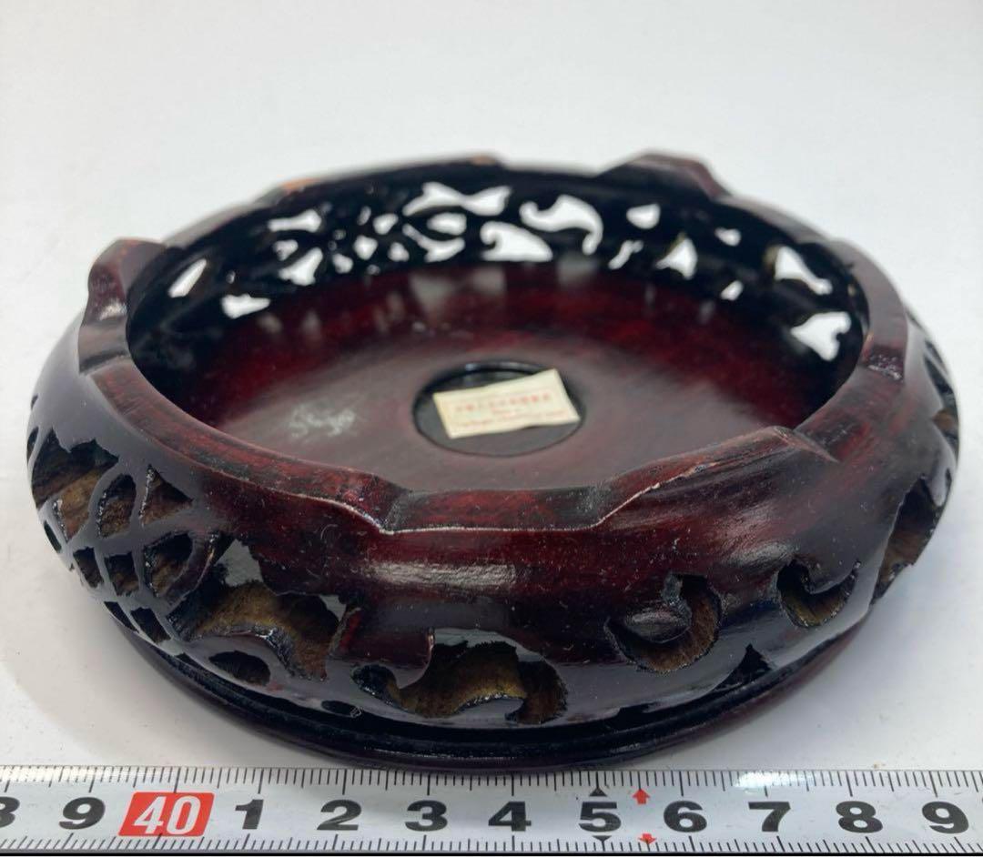 中国美術　明時代　宣徳年製　赤絵壺　 高さ25㎝