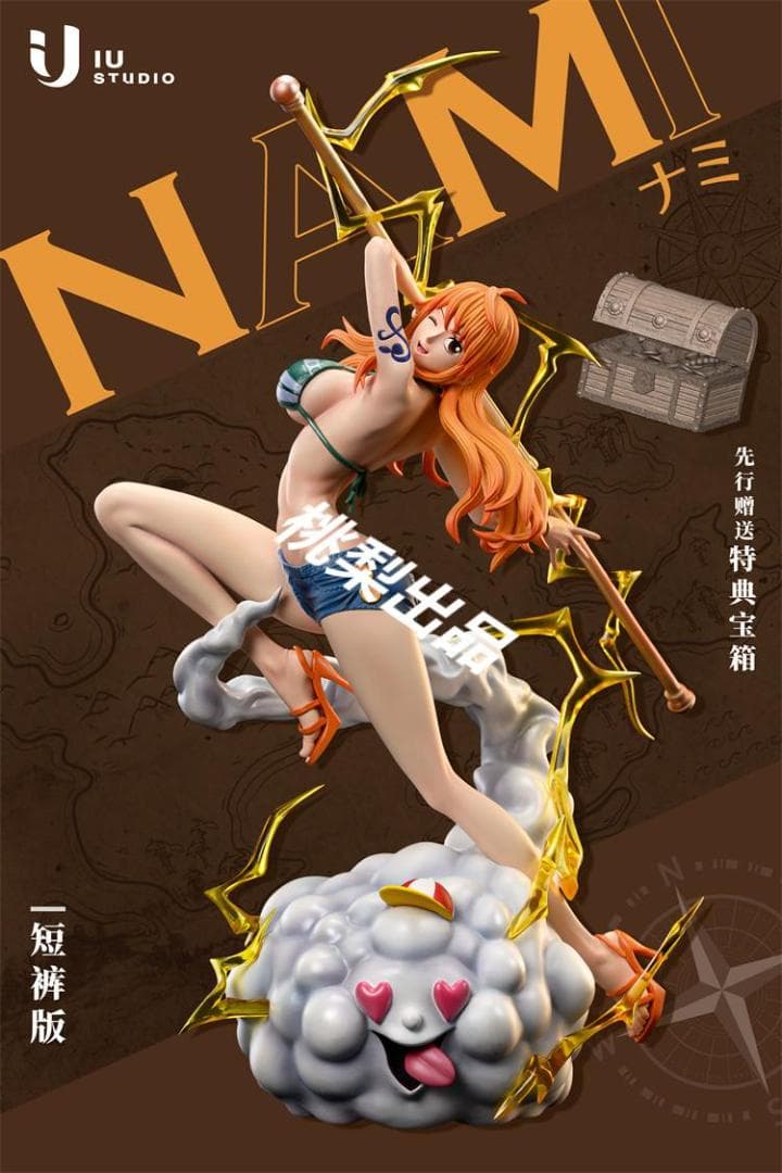 新品未開封 ワンピース　IU　ナミ　ガレージキット ガレキ スタチュー