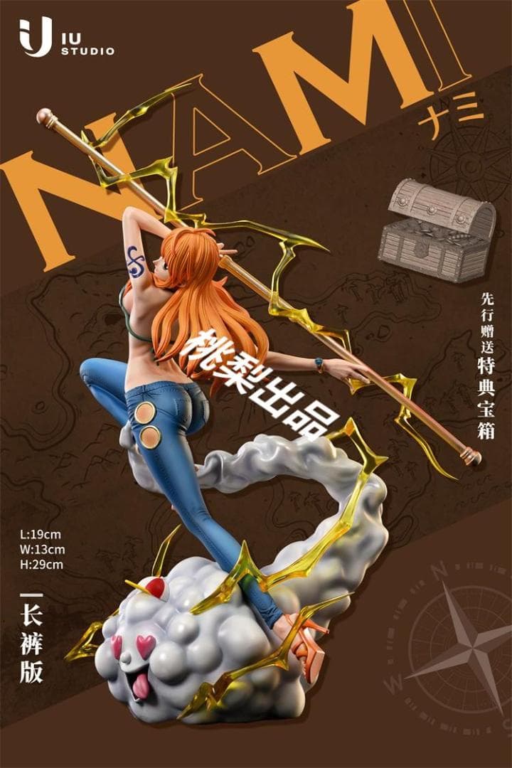 新品未開封 ワンピース　IU　ナミ　ガレージキット ガレキ スタチュー