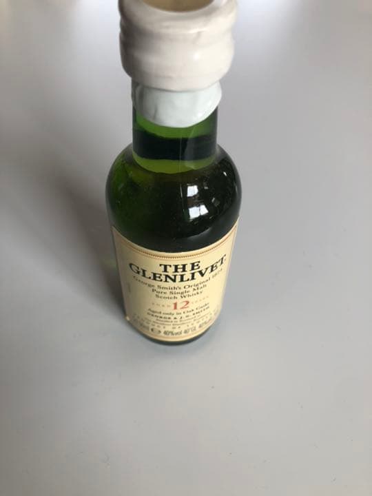 グレンリベット12年　古酒　ミニボトル50ml