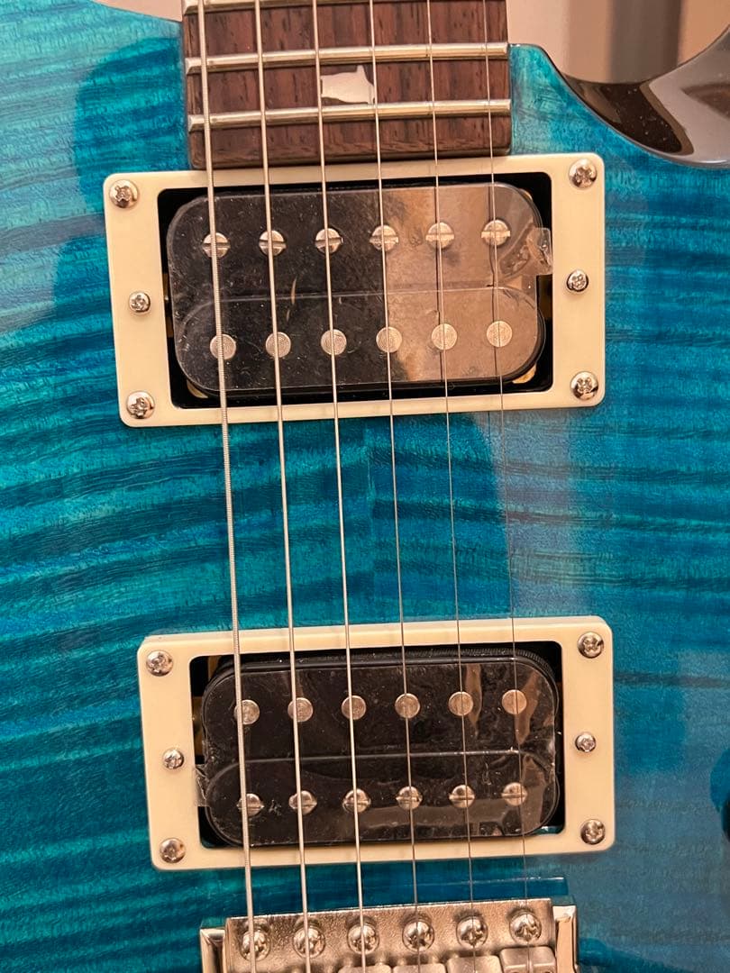 PRS SE custom24 美品　blue matteo ポールリードスミス