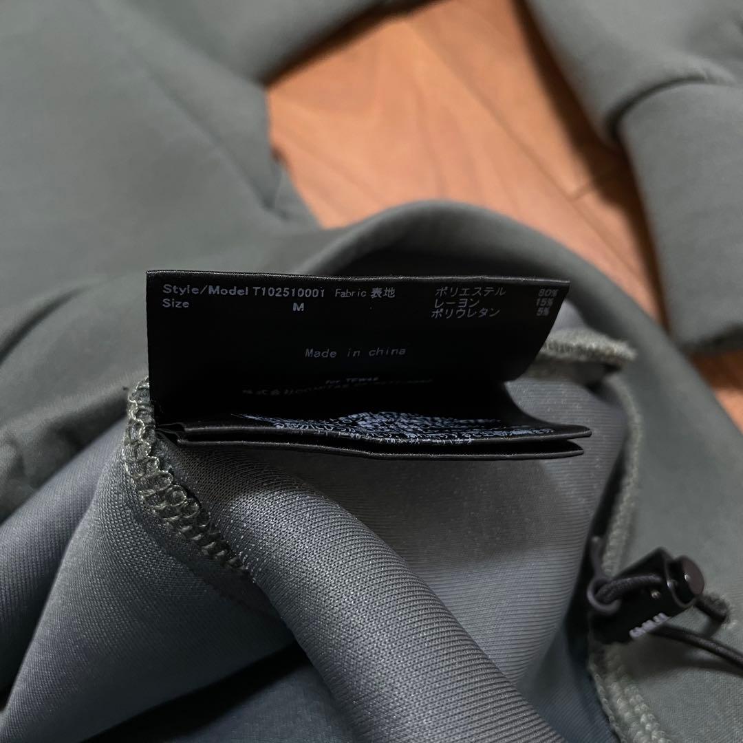 TFW49 CARDBOAD MATELIAL HOODIE パーカー カーキ