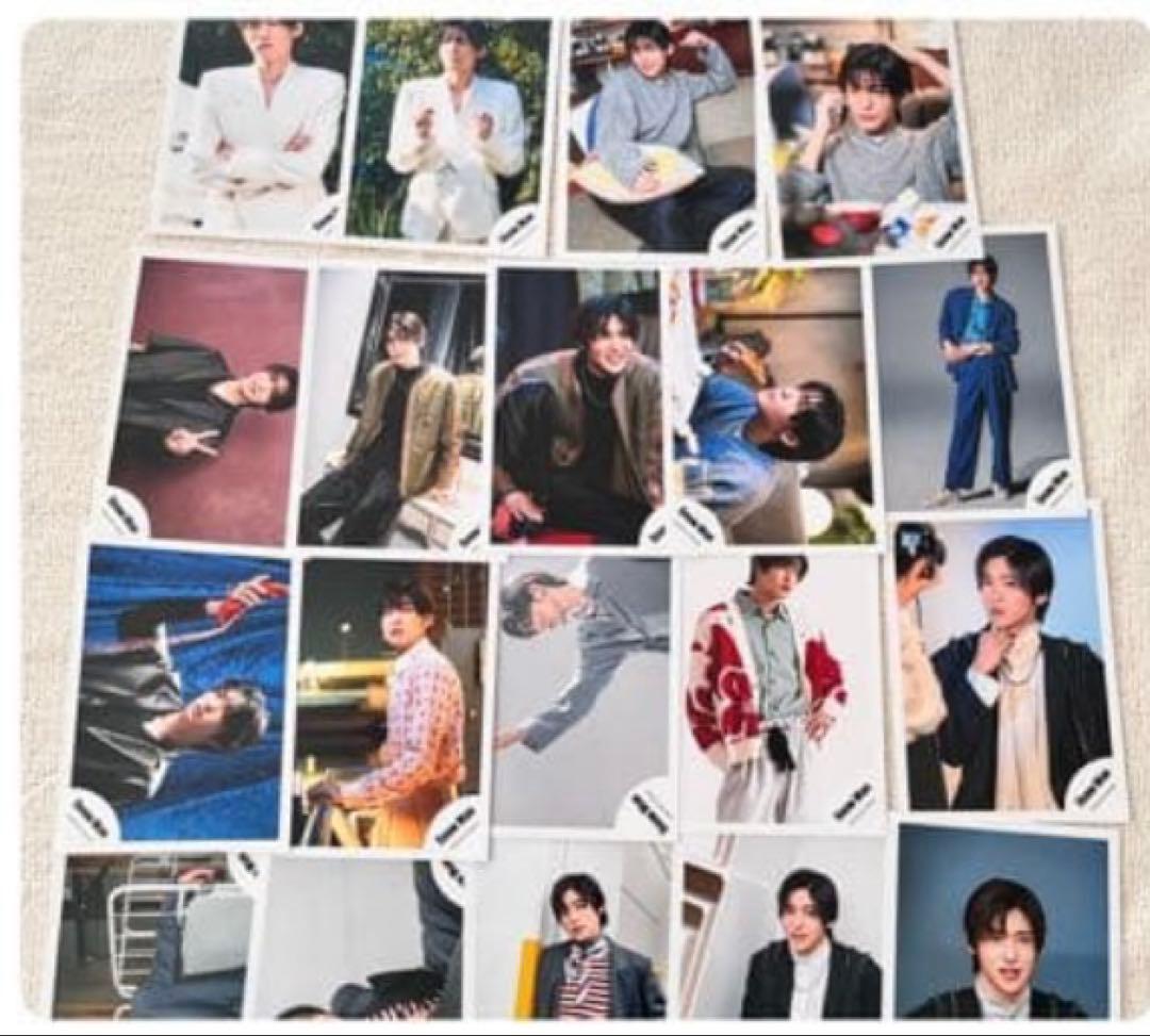 Man目黒蓮　公式写真173枚　アクスタうちわ1月20日写真追加しました