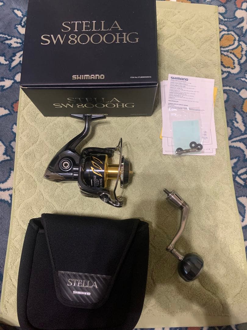 断捨離　SHIMANO ステラ SW8000HG スピニングリール