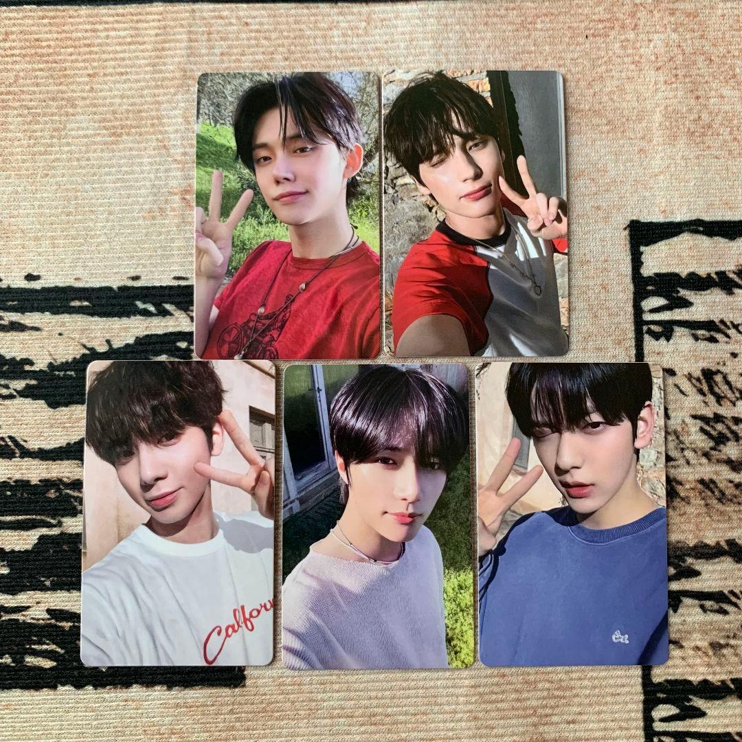 TXT Love Language LINE music トレカ 5枚セット