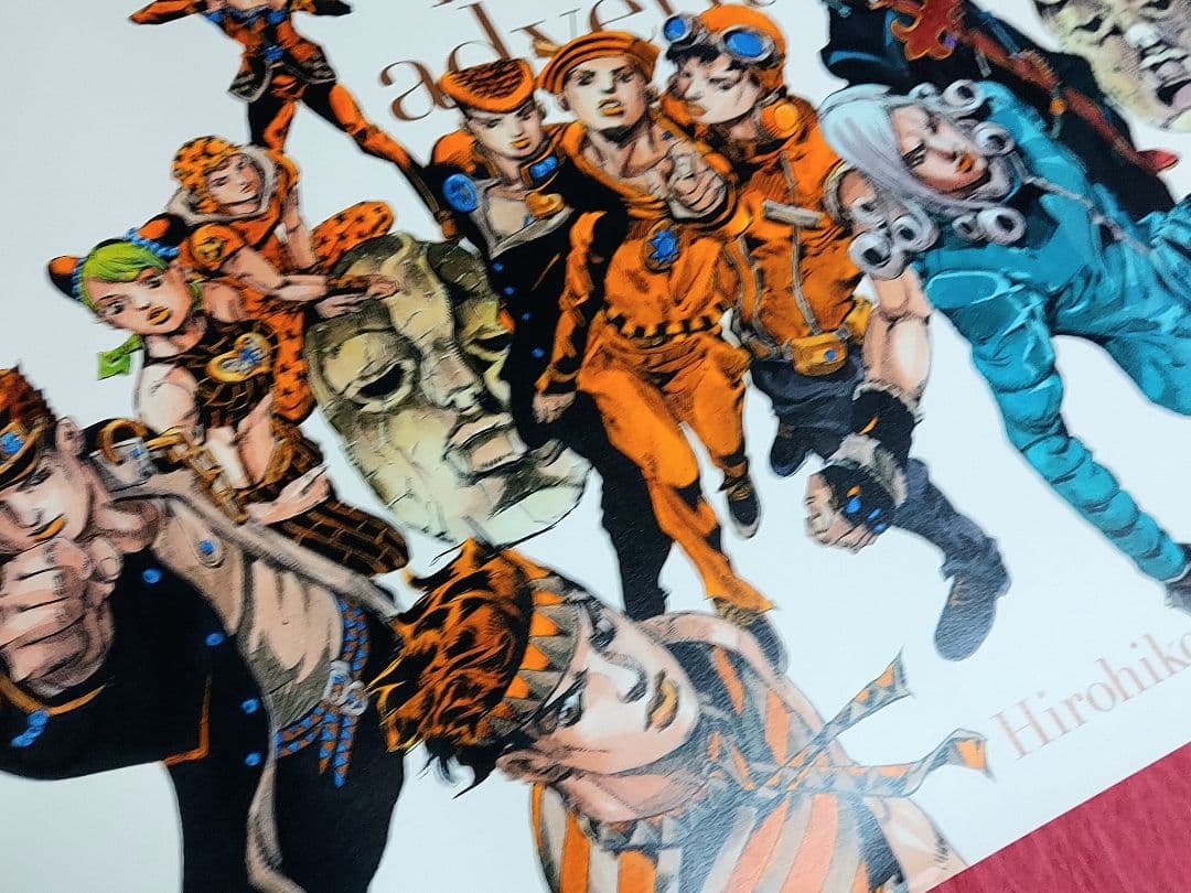 ジョジョの奇妙な冒険 ジョジョ展 ポスター オールスター B2 A B