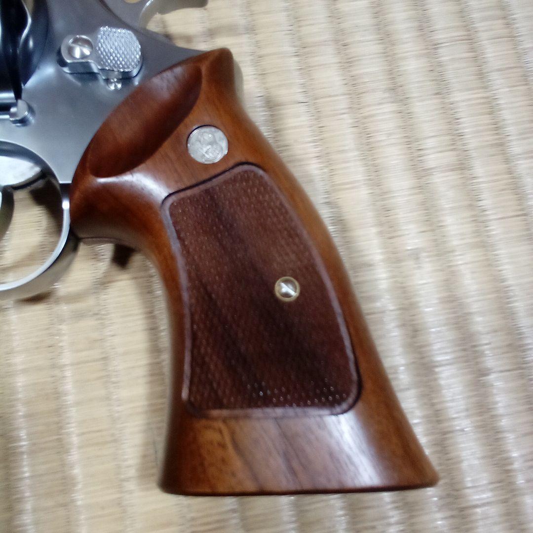 マルシン　M29 シルバーABS　　ハーフチェッカー木グリ仕様