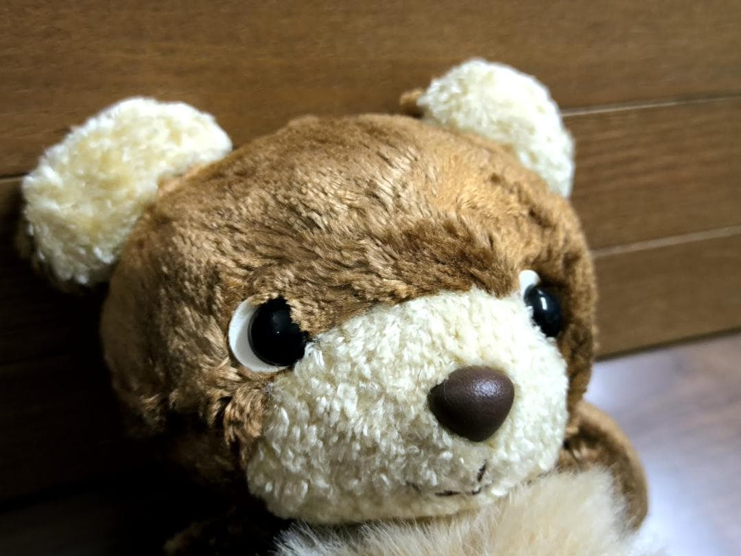 ★日本製★ 童心 クマのモコ ぬいぐるみ [全高28cm] テディベア くまさん