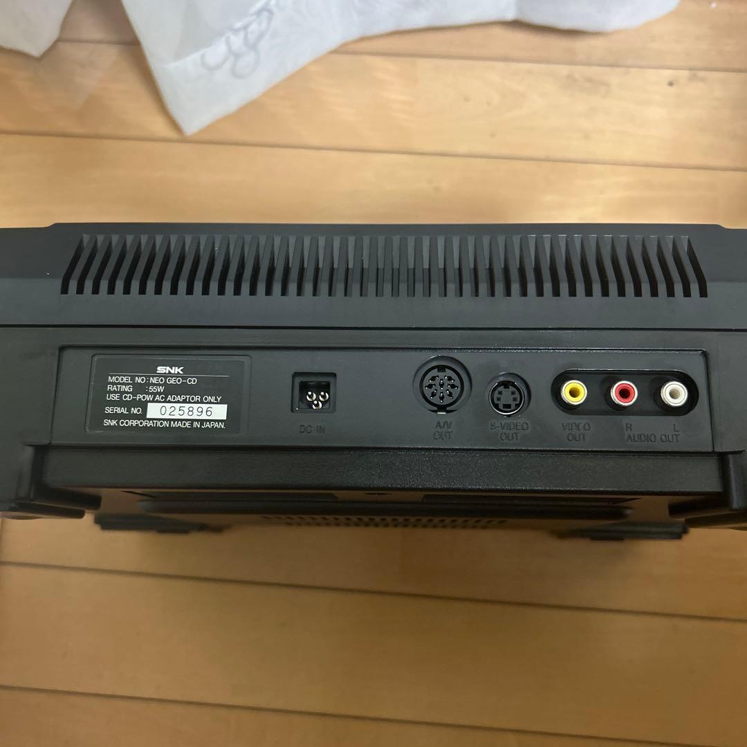 SNK NEO-GEO ネオジオCD 本体 フロントローディング