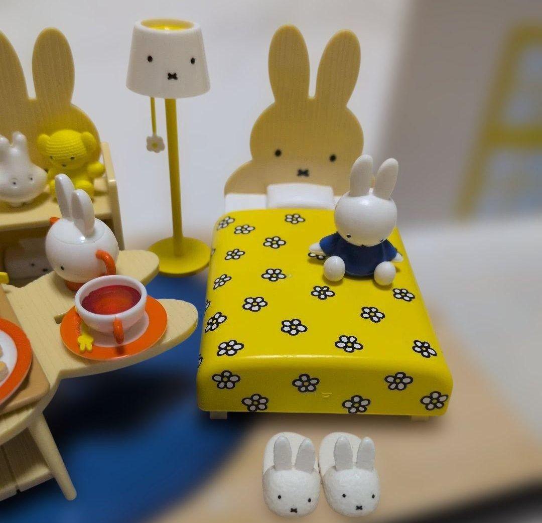 ミッフィー　miffy room　ミッフィーのいる生活　ミニチュア模型