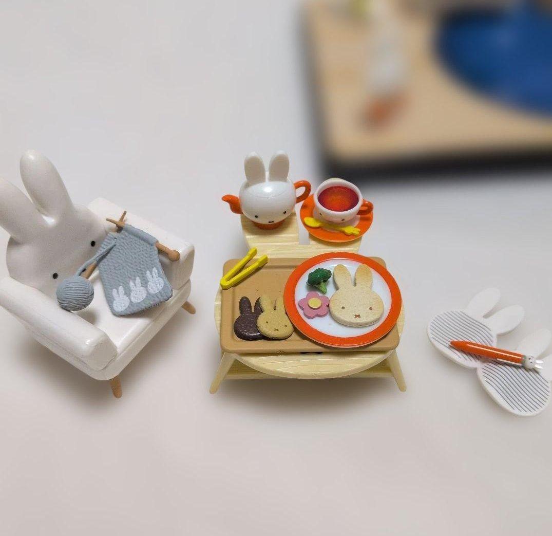 ミッフィー　miffy room　ミッフィーのいる生活　ミニチュア模型