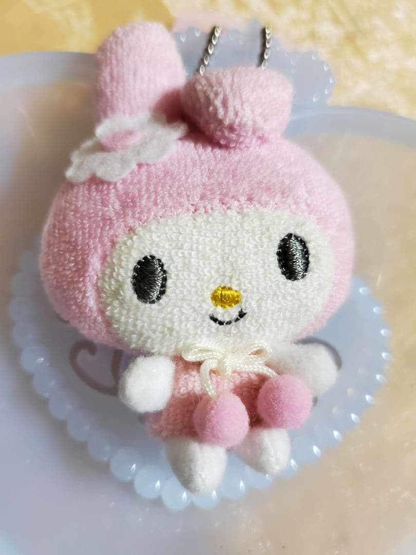 ◆マイメロ【My Melody◇カオマルマスコットホルダー】新品タグ付き◆