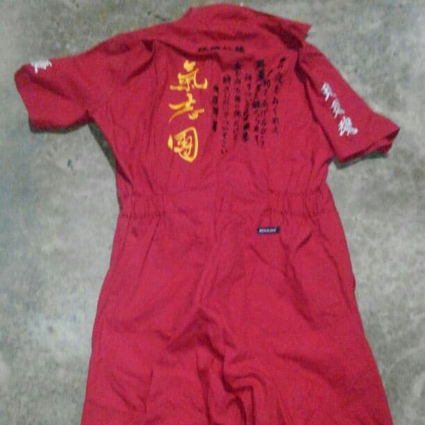 氣志團　ディッキーズツナギ　オリジナル刺繍入　live用