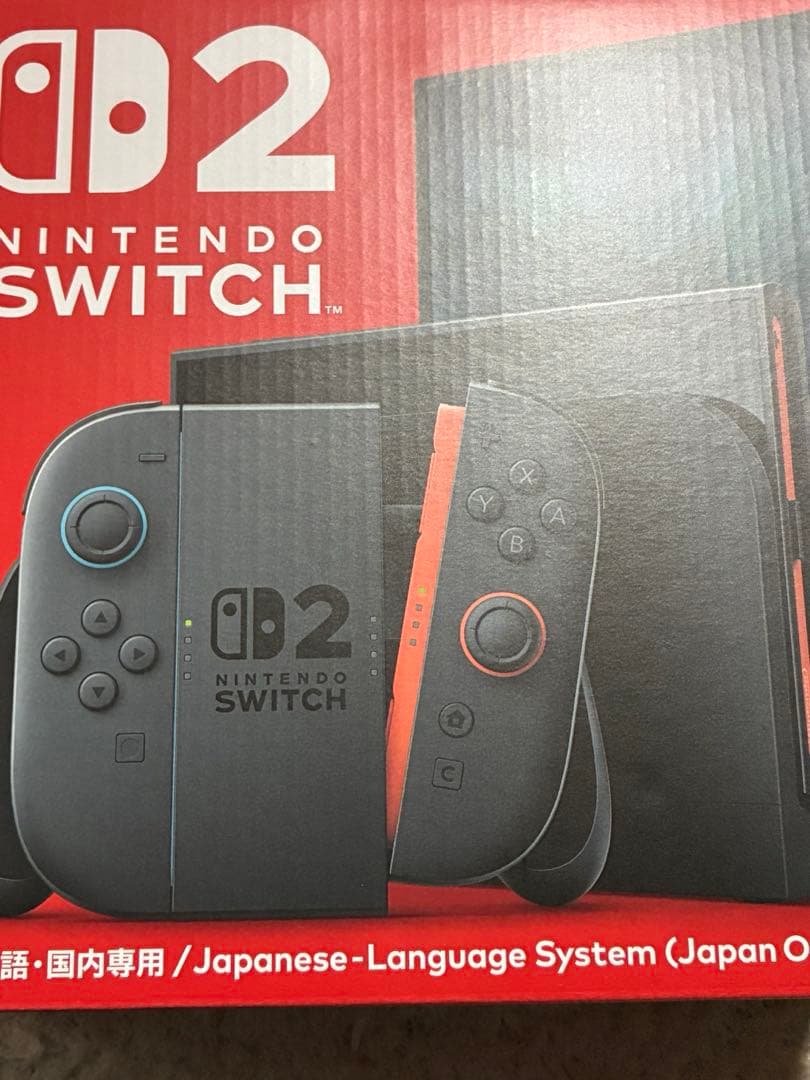 【新品未使用】Nintendo Switch2 日本語・国内本体セット