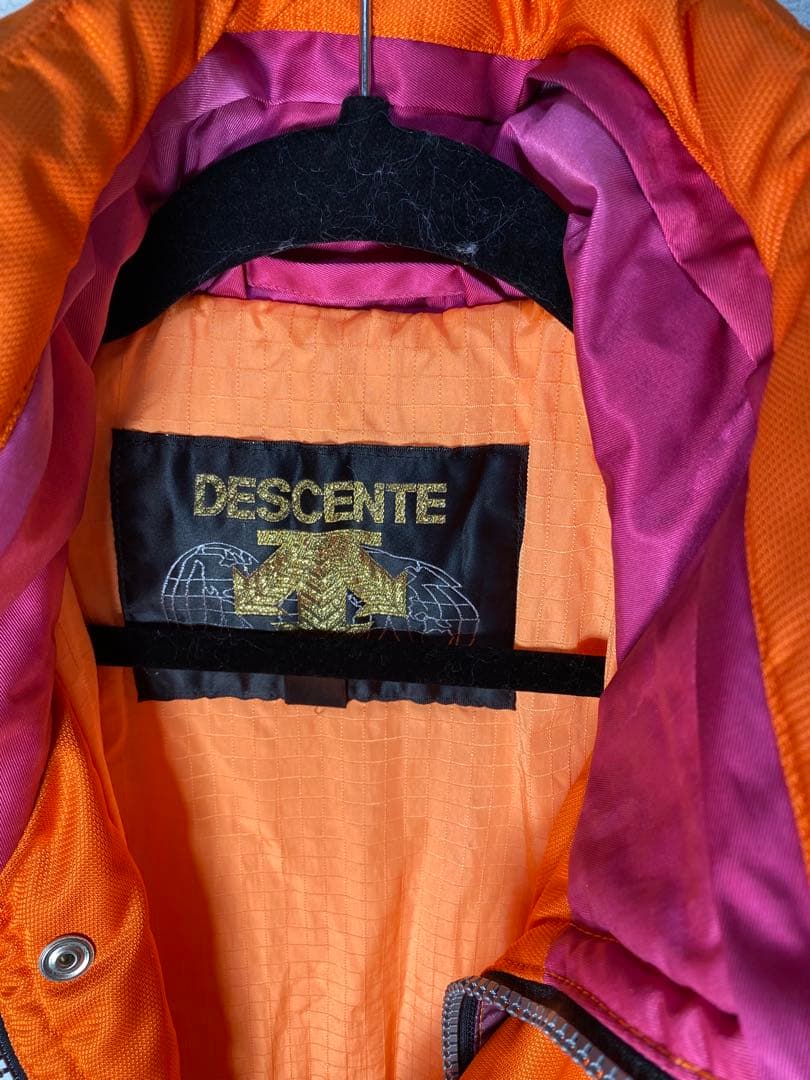 90sヴィンテージ DESCENTE マルチカラー スキーウェア　レトロ