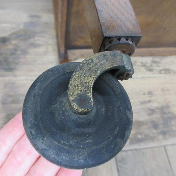 イギリス アンティーク 家具 キッチンワゴン トロリー カフェ 英国 6885d