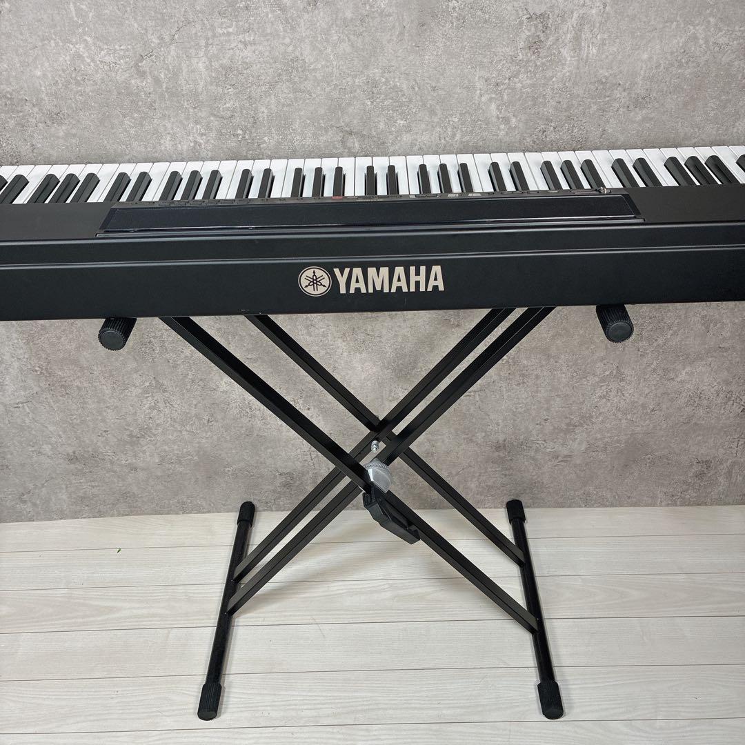 YAMAHA ヤマハ 電子ピアノ P-80 88鍵盤 スタンド ペダル付属
