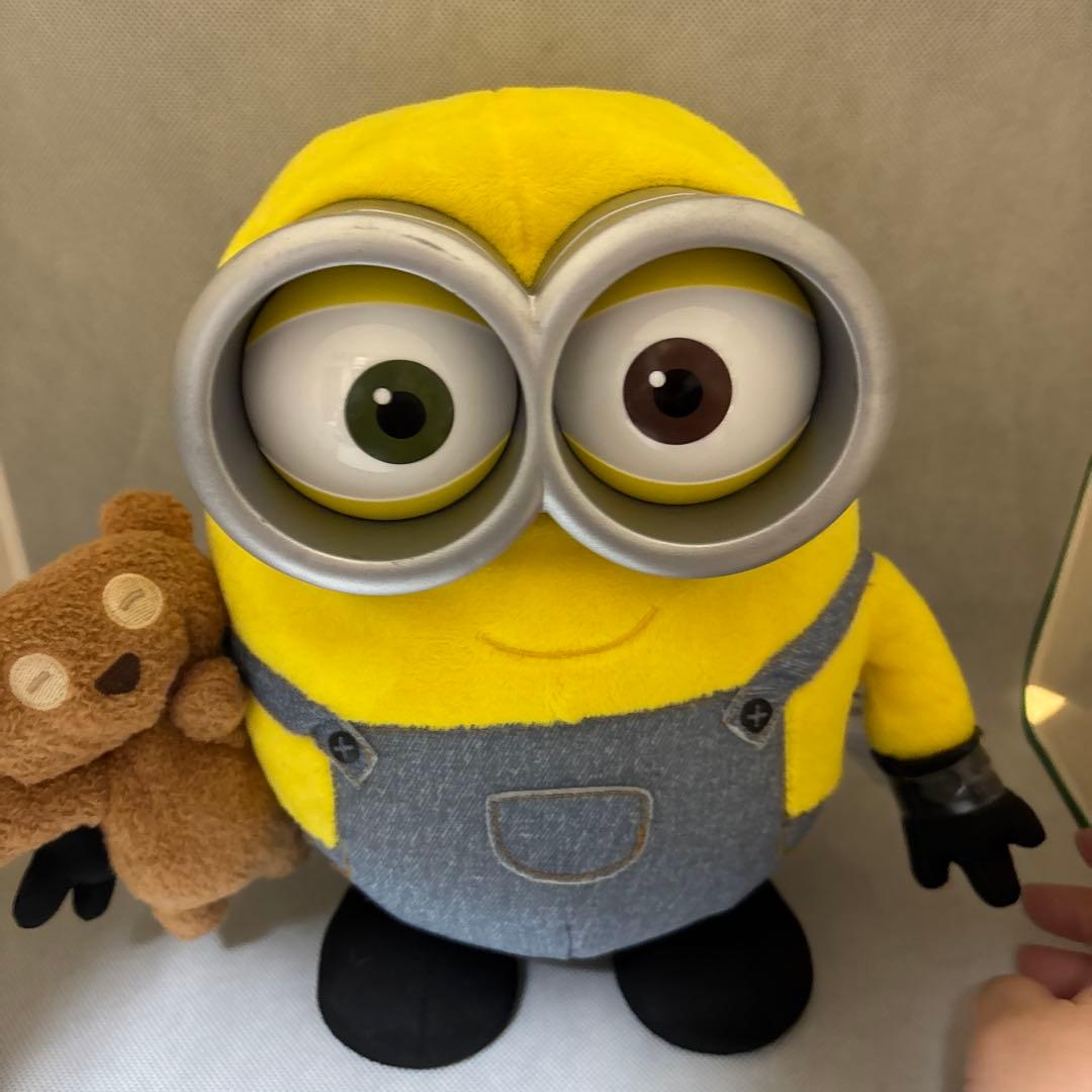 ミニオンズ ボブ with テディベア トーキング&ライトアッププラッシュ