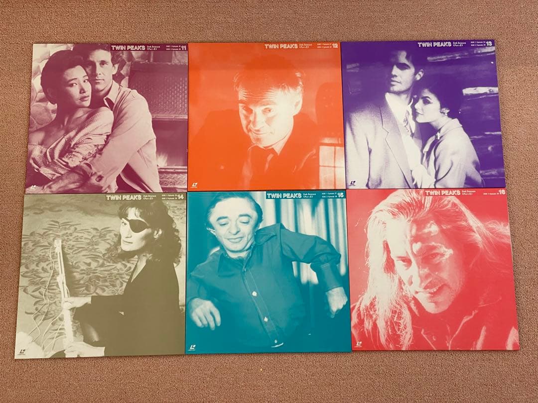 TWIN PEAKS ツインピークス 全話セット レーザーディスク LD