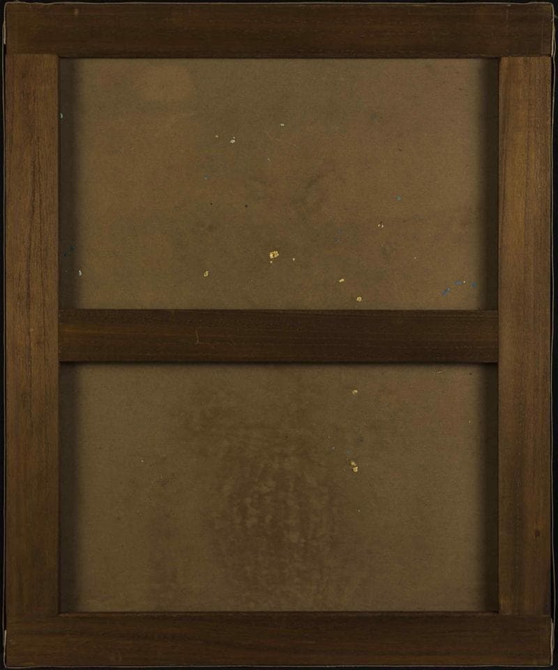 ヴァン・ゴッホ　油彩　肉筆『アイリス』表サイン　鑑定証　F12号　額装　b626